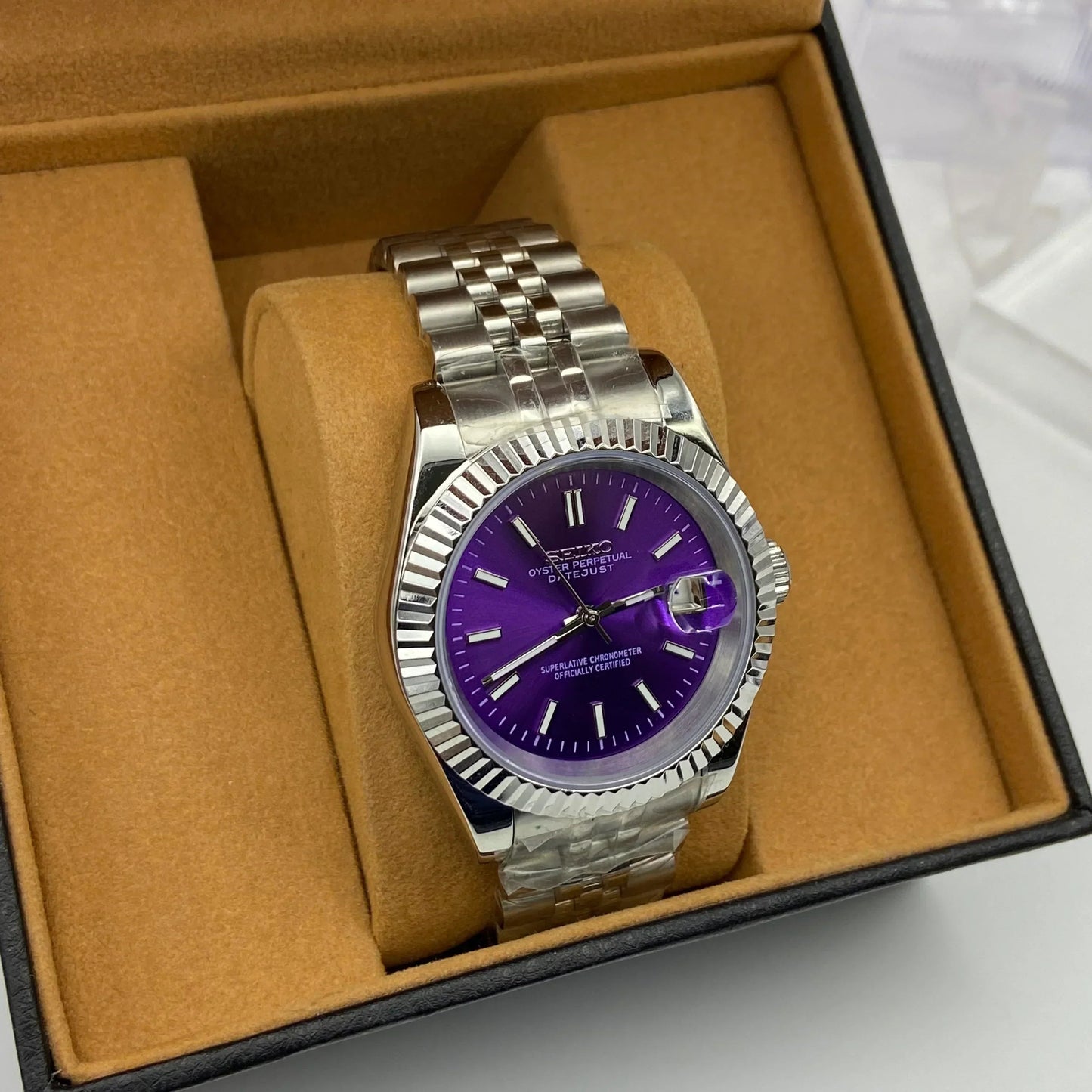 Seiko Datejust Violet - Noirval