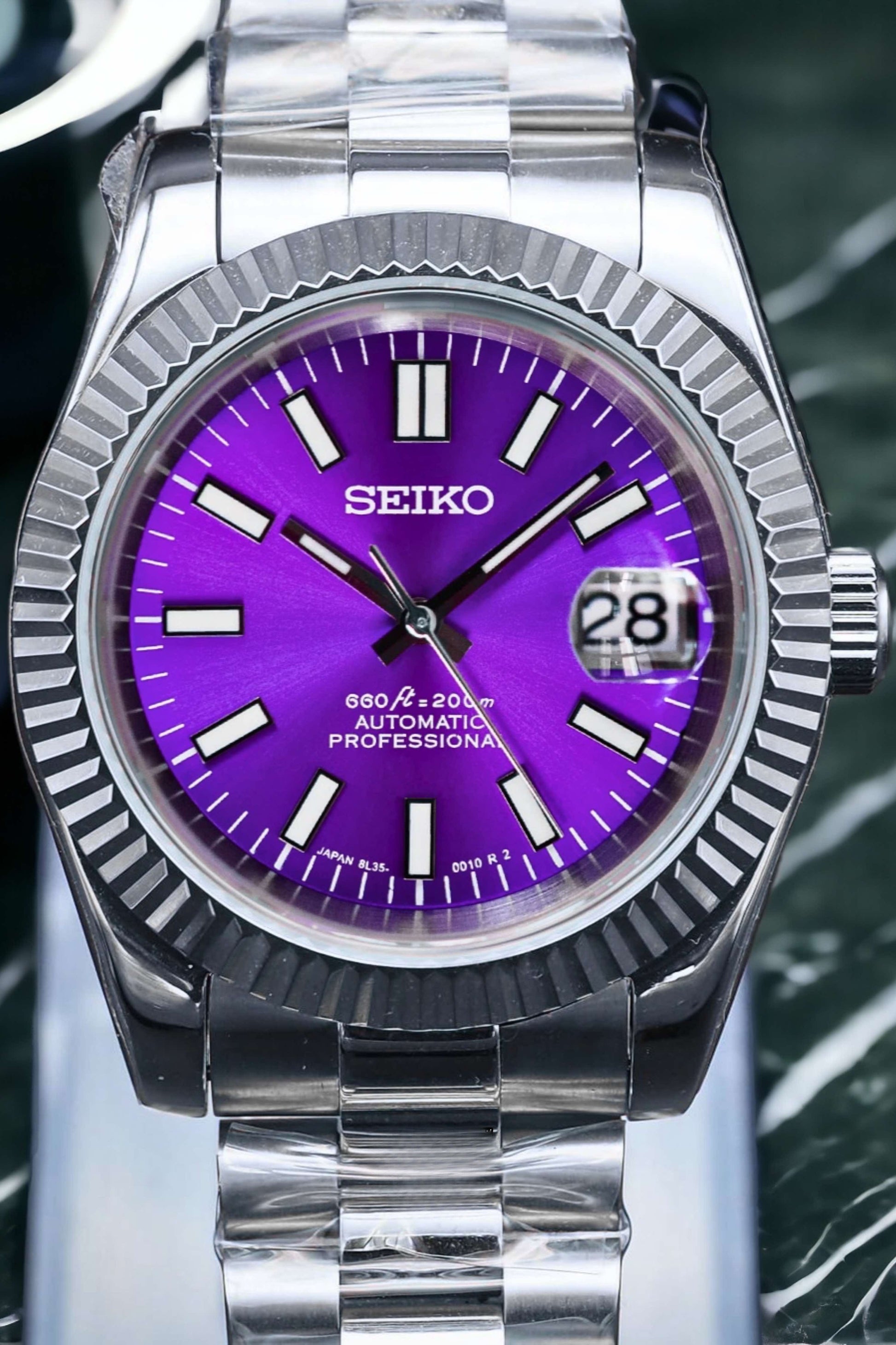 Seiko Datejust Violet - Noirval