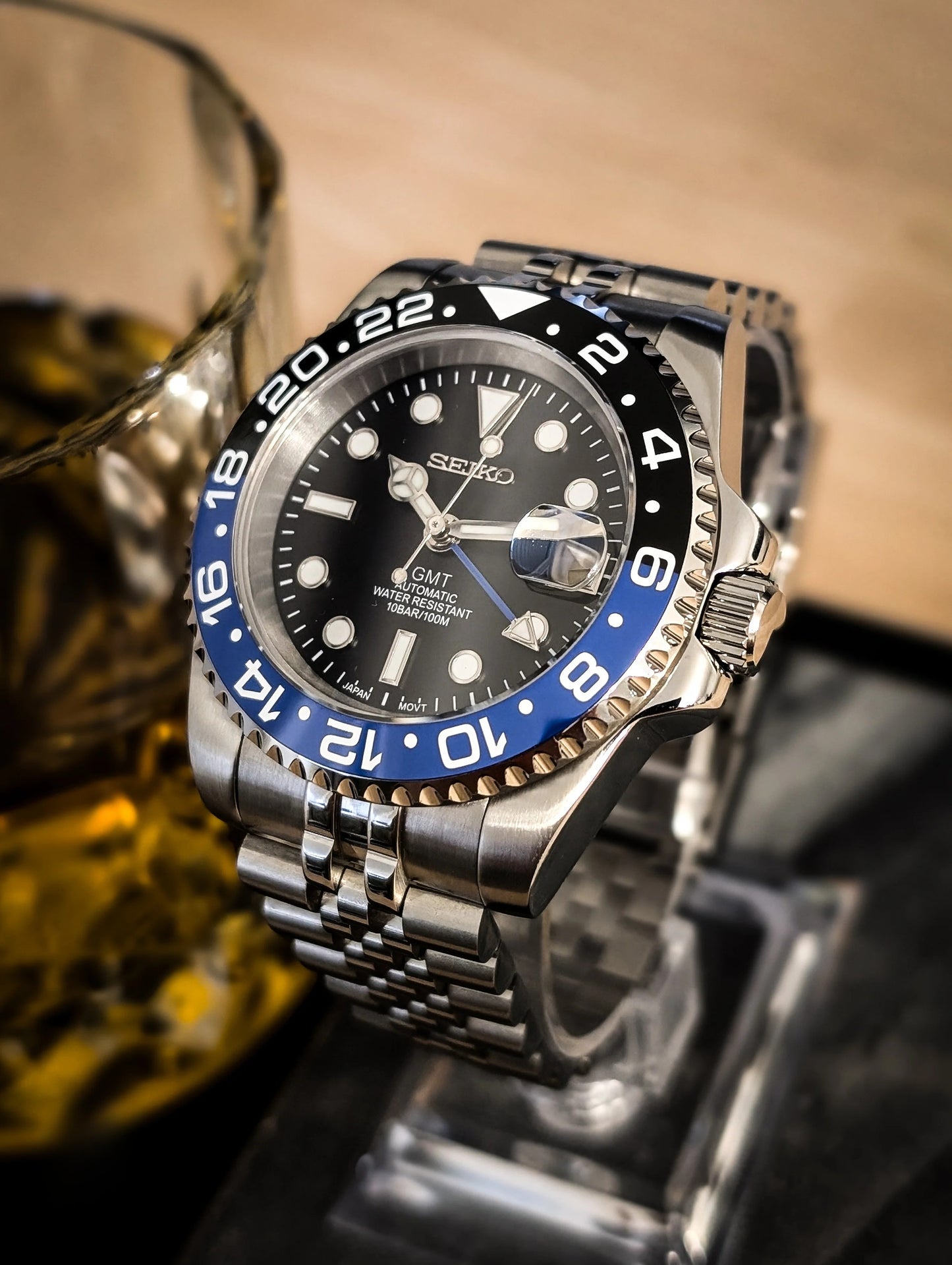 Seiko GMT II Batman - Noirval
