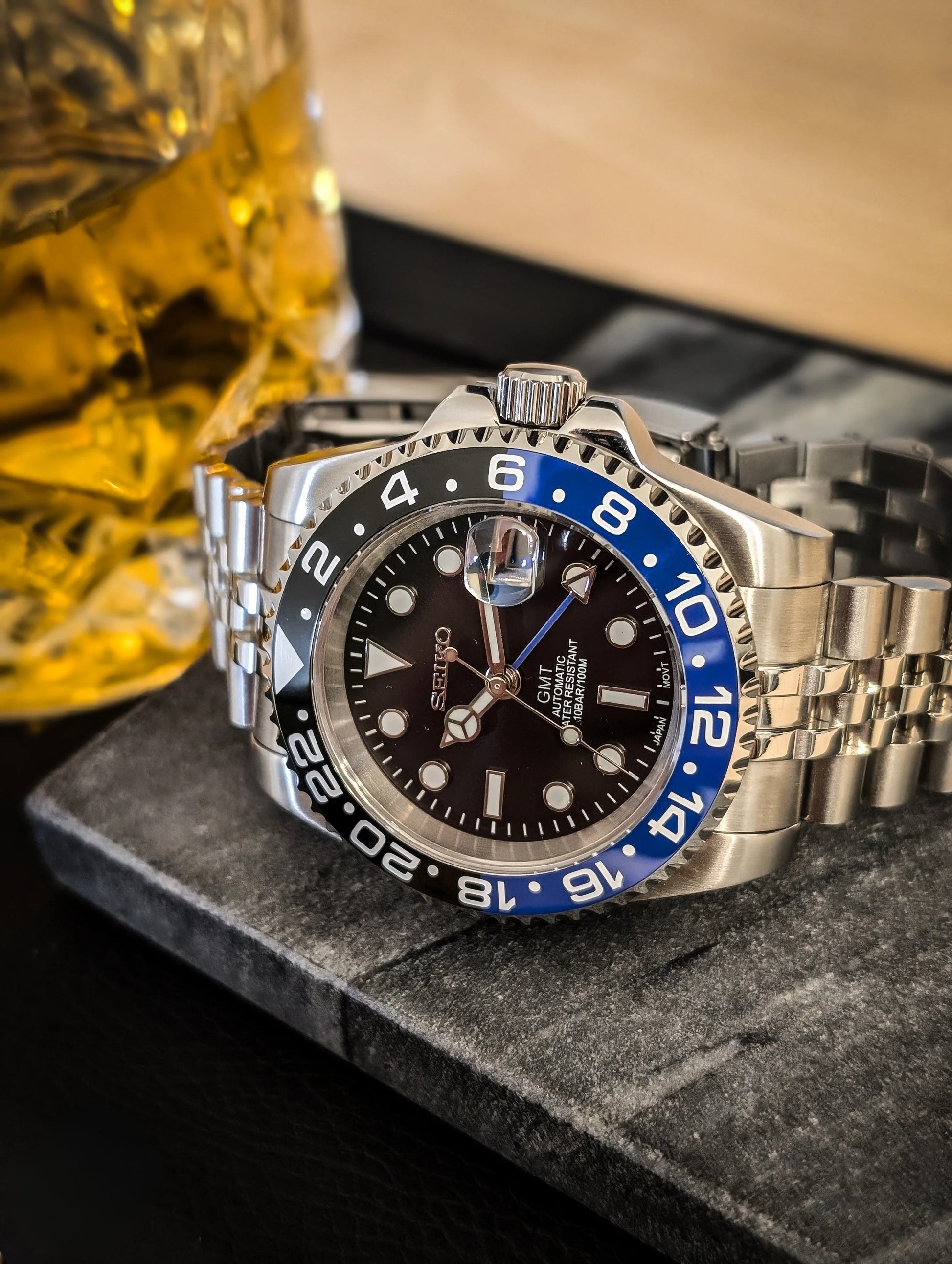 Seiko GMT II Batman - Noirval