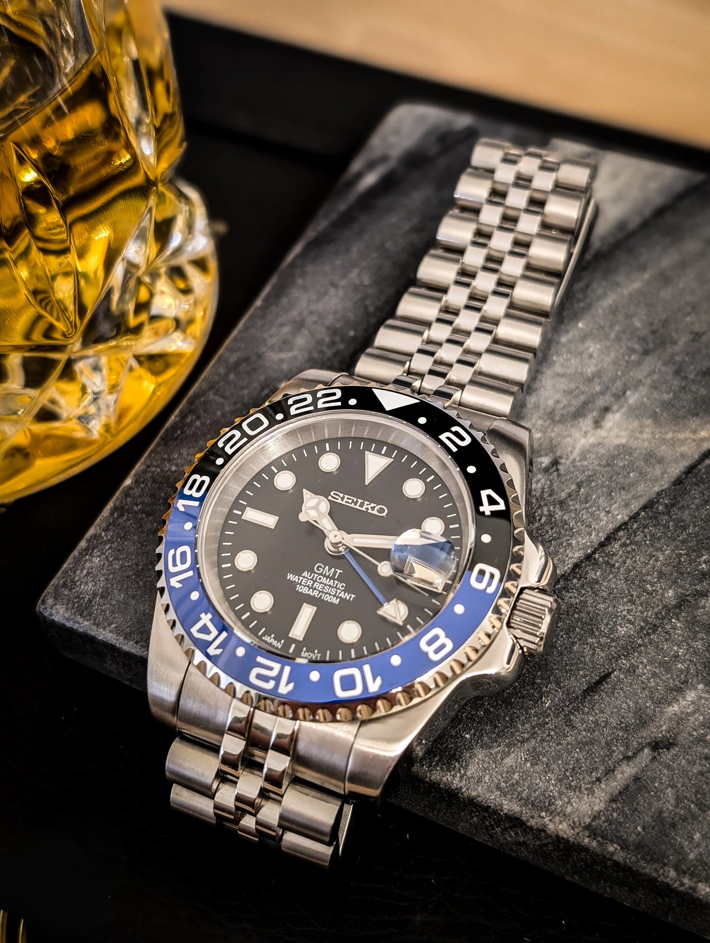 Seiko GMT II Batman - Noirval