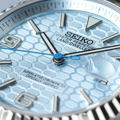 Seiko Land-Dweller Ice Honeycomb - Noirval