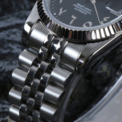 Seiko Datejust Black Arabic - Noirval