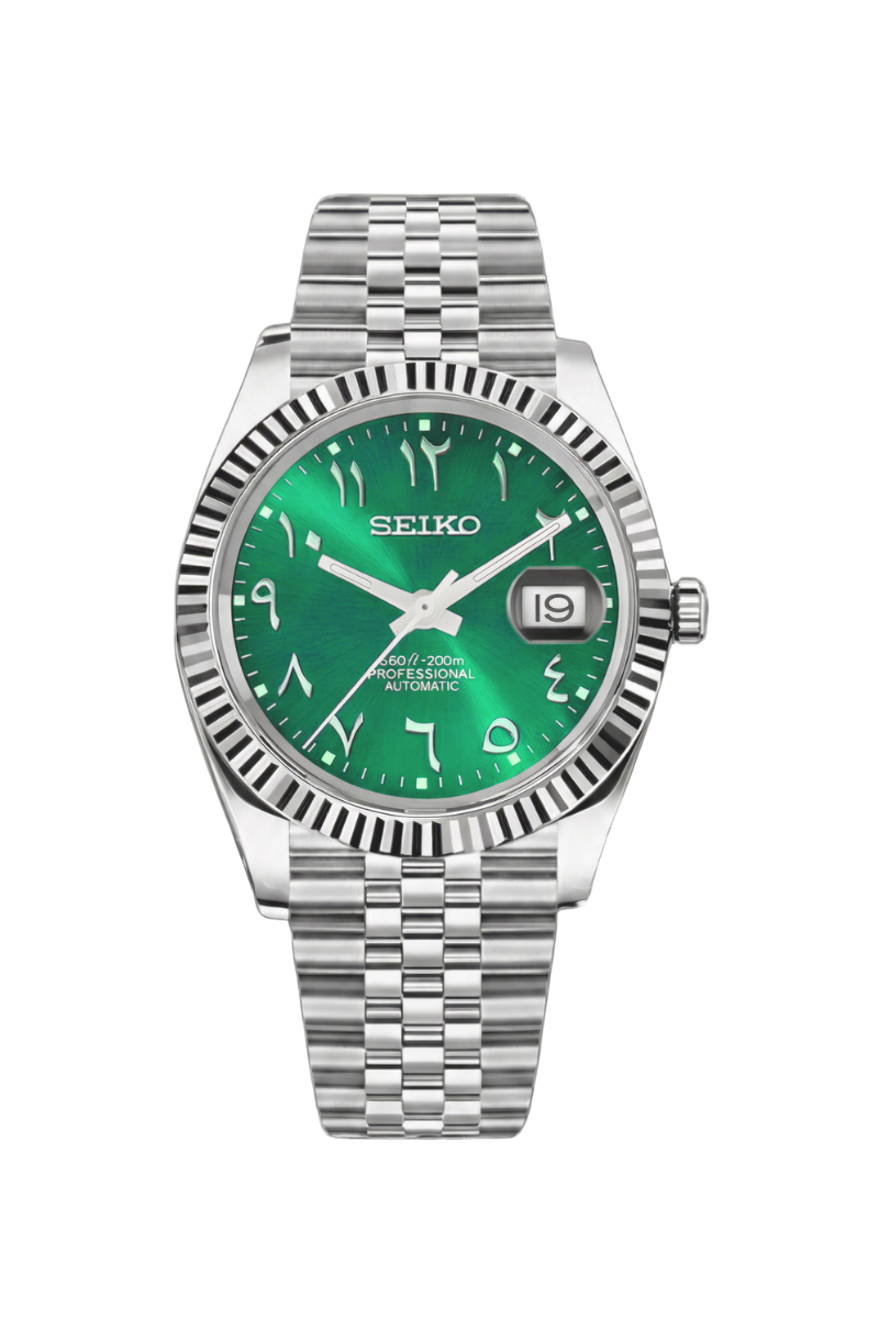 Seiko Datejust Arabic Green - Noirval
