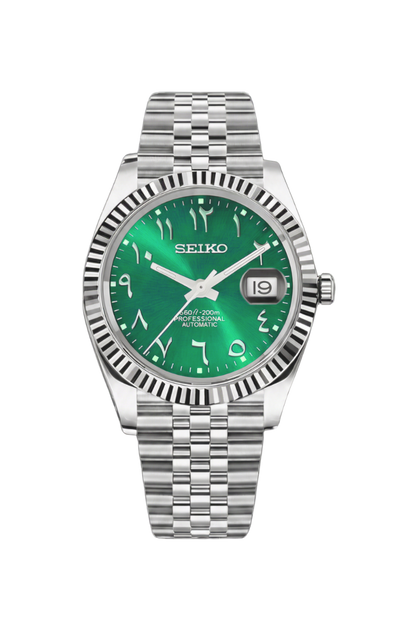 Seiko Datejust Arabic Green - Noirval