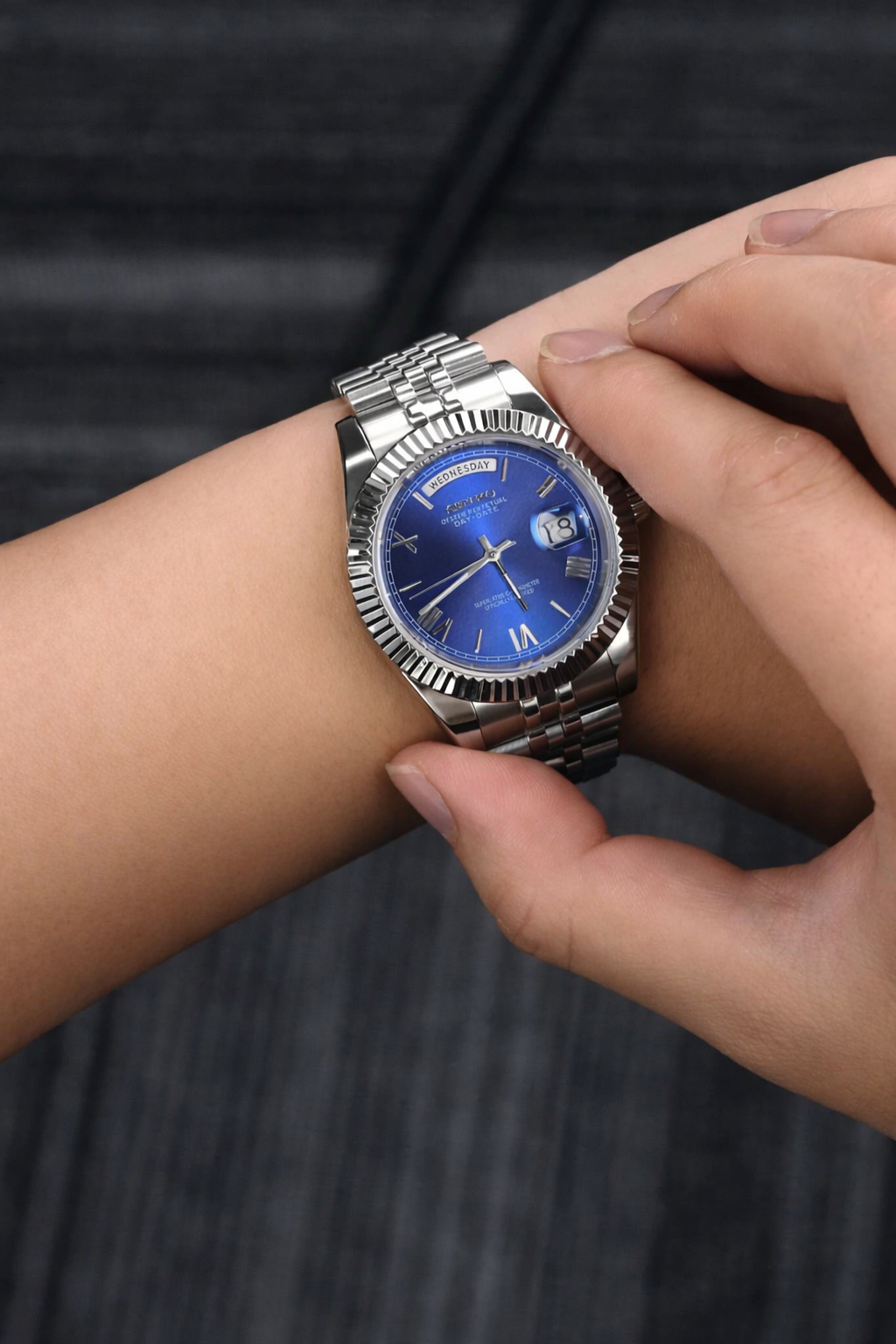 Seiko Day-Date Roman Ocean - Noirval