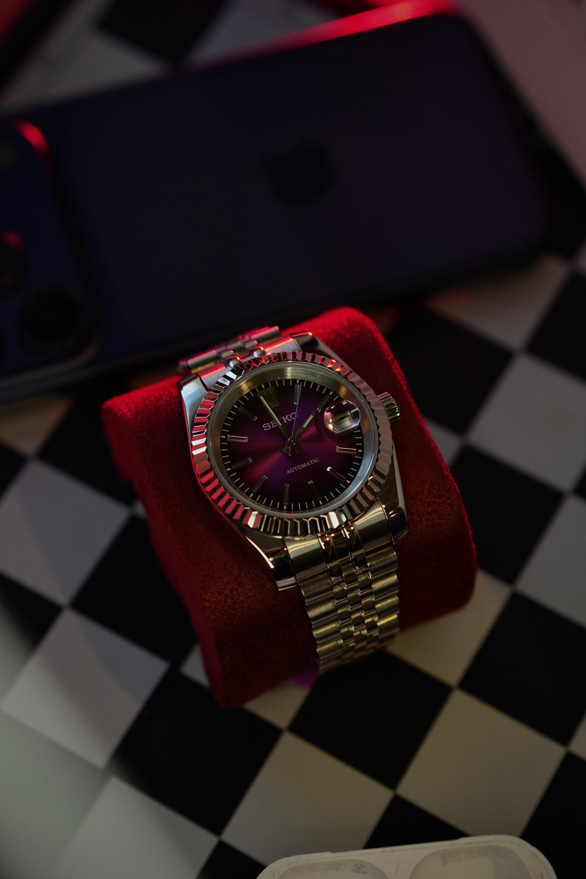 Seiko Datejust Purple - Noirval
