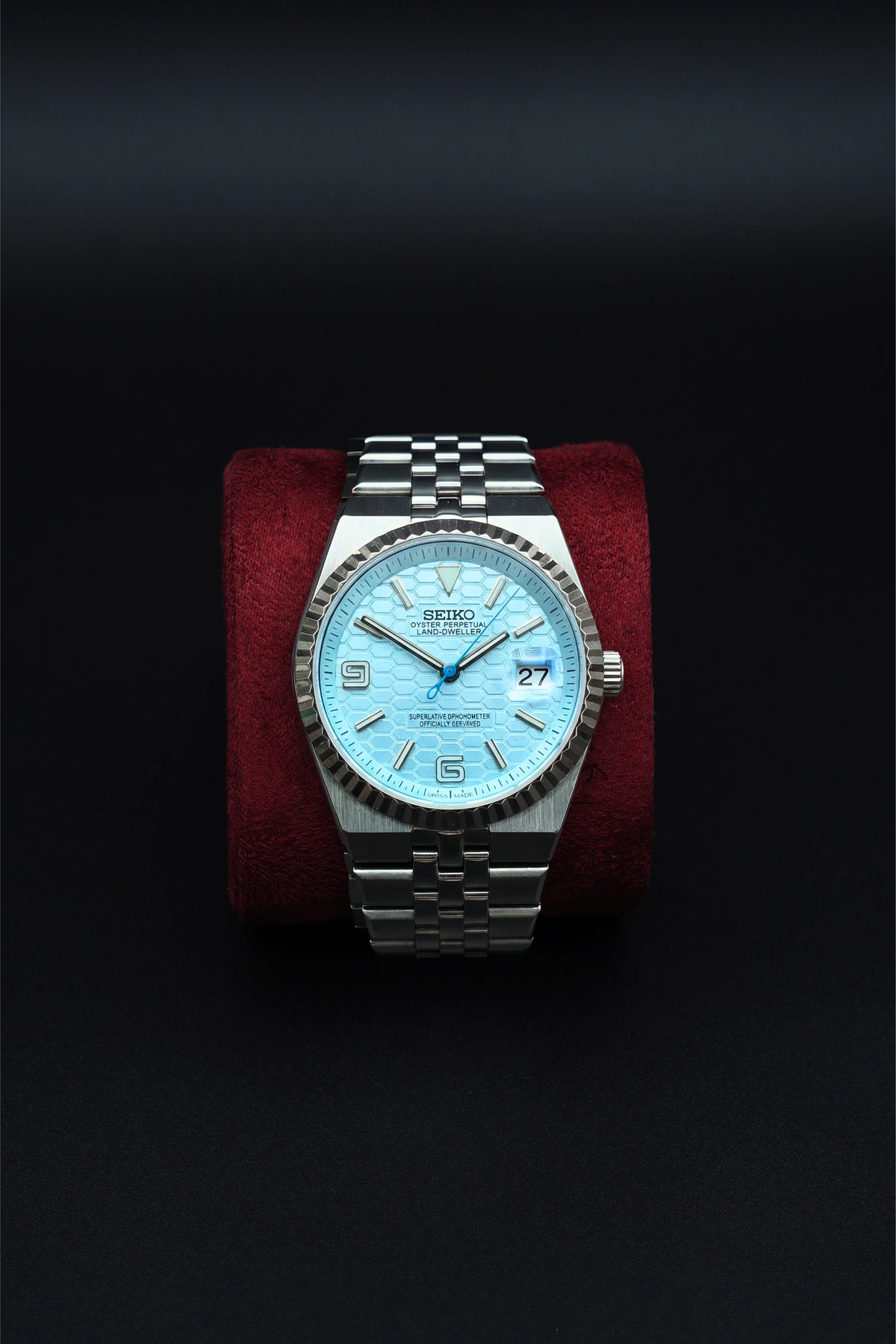 Seiko Land-Dweller Ice Honeycomb - Noirval