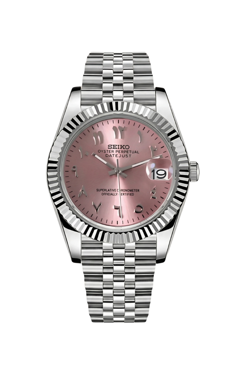 Seiko Datejust Arabic Pink - Noirval