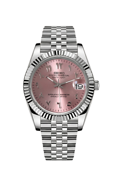 Seiko Datejust Arabic Pink - Noirval