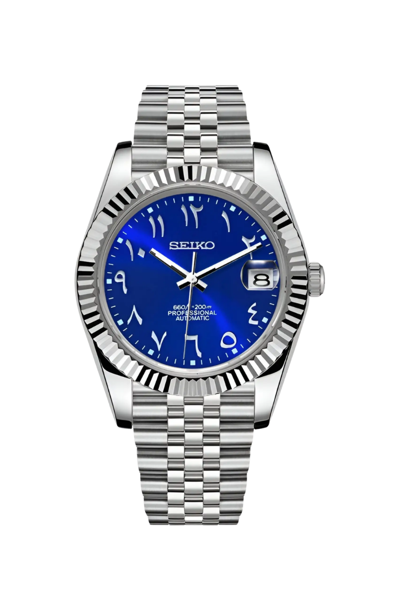 Seiko Datejust Royal Blue Arabic - Noirval
