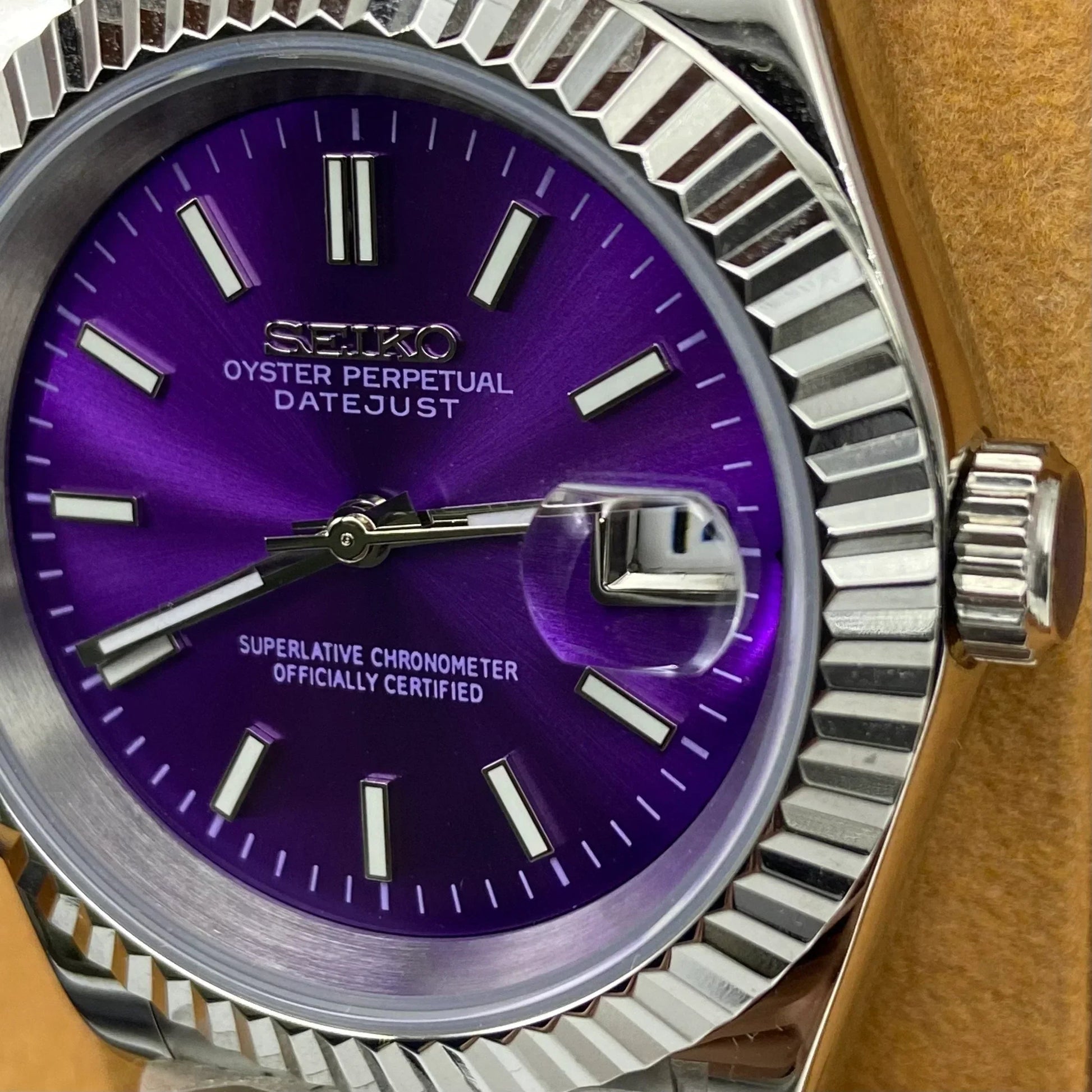 Seiko Datejust Violet - Noirval