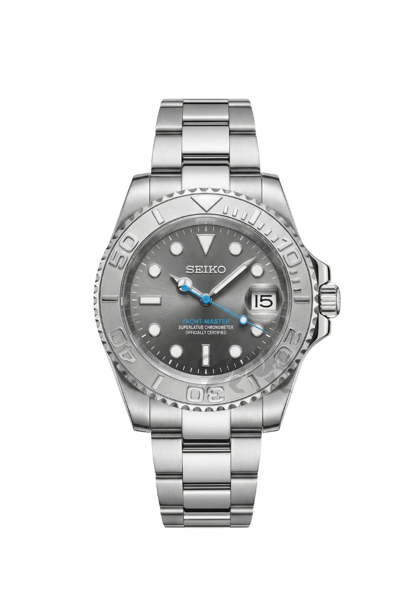 Seiko Yacht Master Rhodium - Noirval