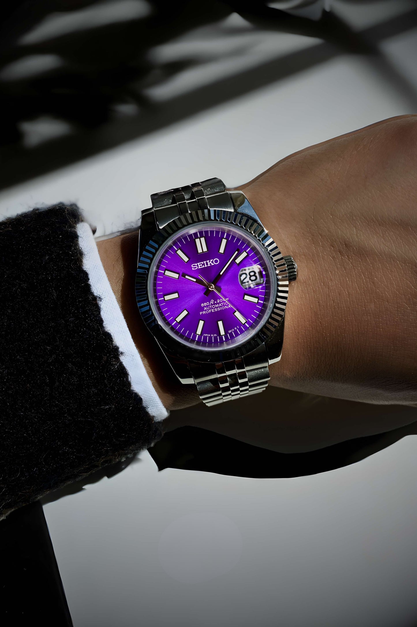 Seiko Datejust Violet - Noirval