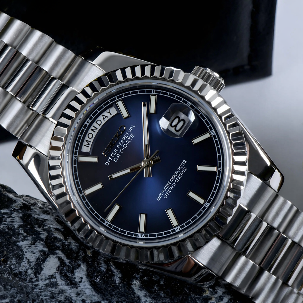 Seiko Day-Date Roman Ocean - Noirval