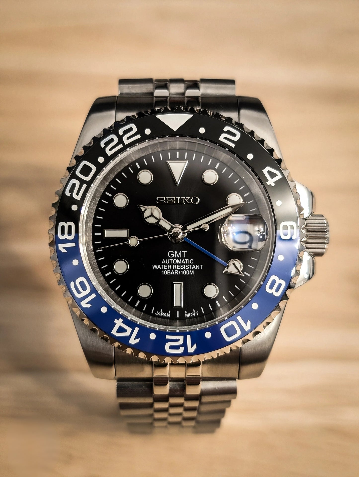 Seiko GMT II Batman - Noirval