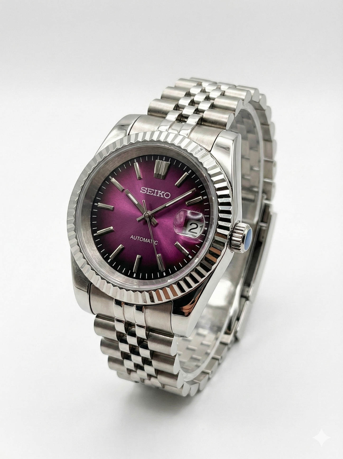 Seiko Datejust Purple - Noirval