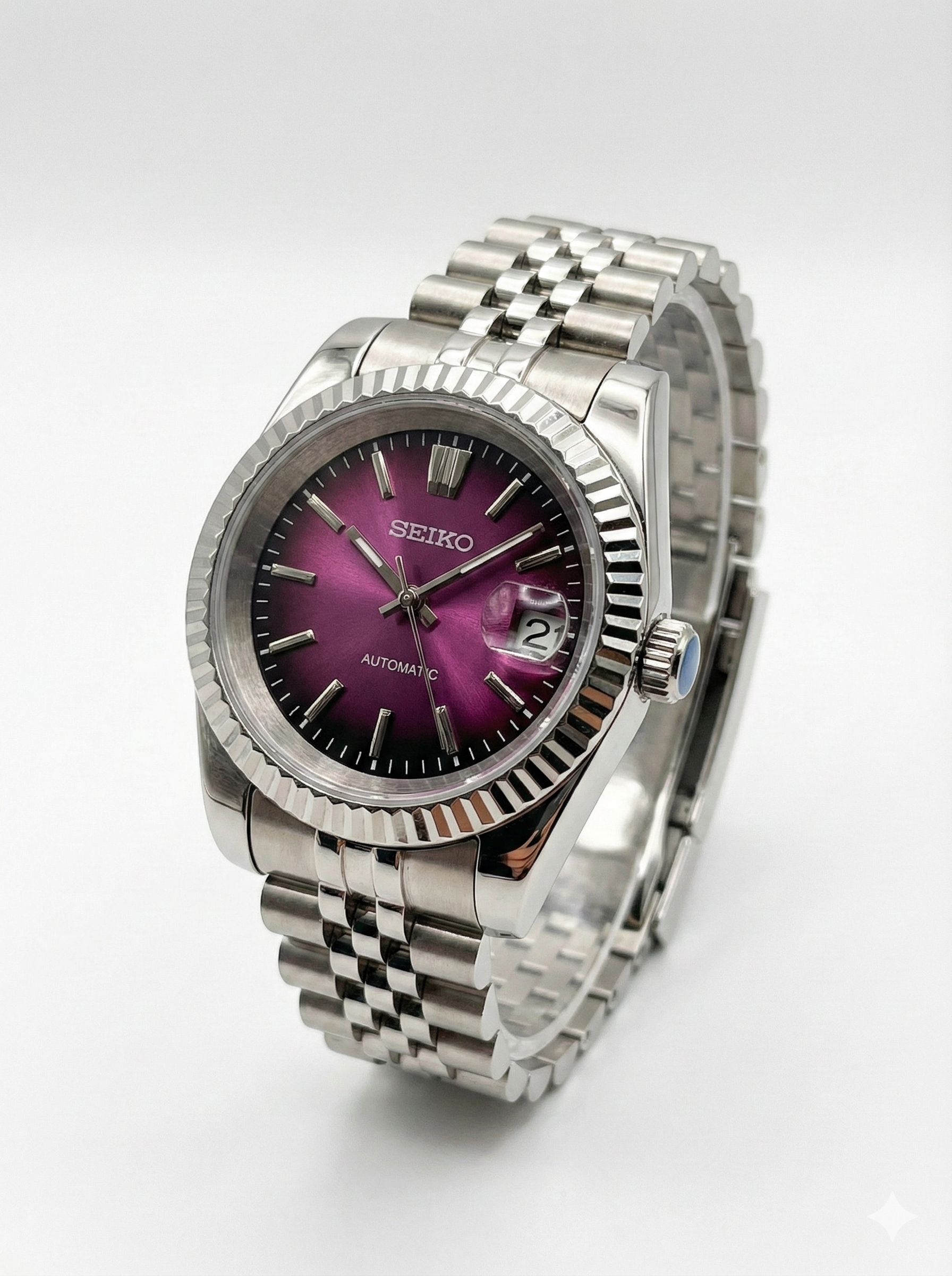 Seiko Datejust Purple - Noirval