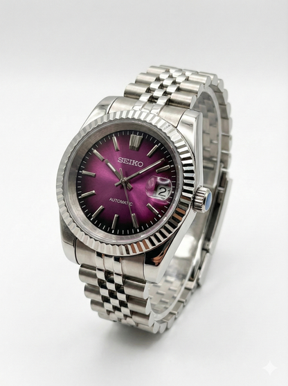 Seiko Datejust Purple - Noirval