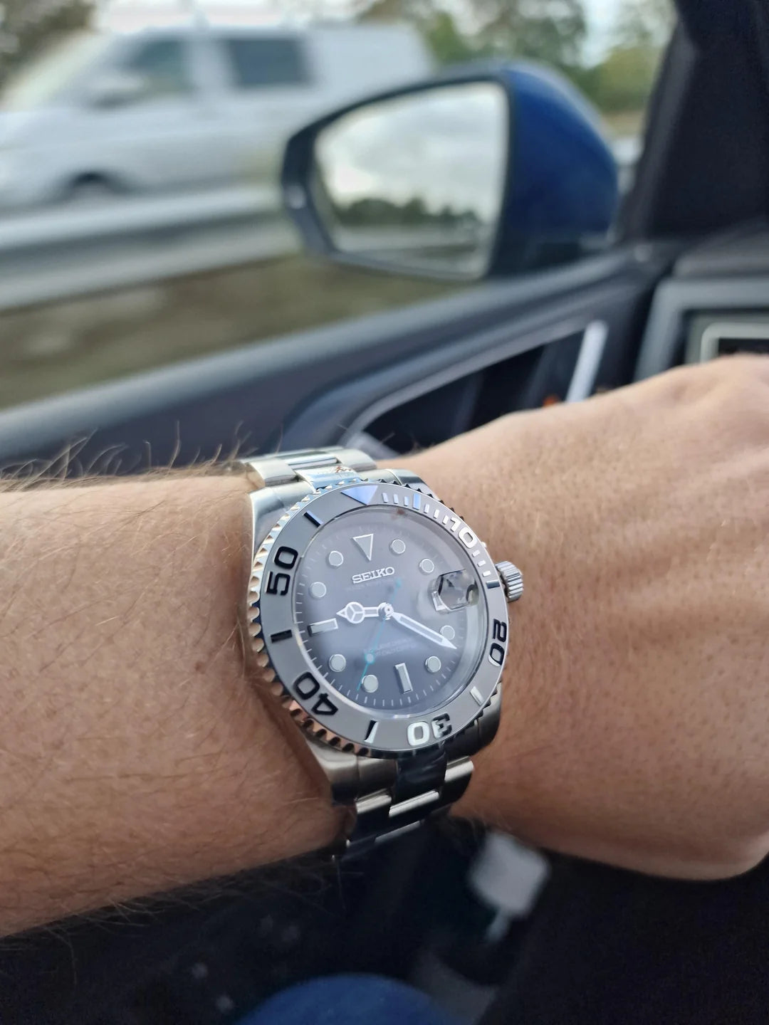 Seiko Yacht Master Rhodium - Noirval