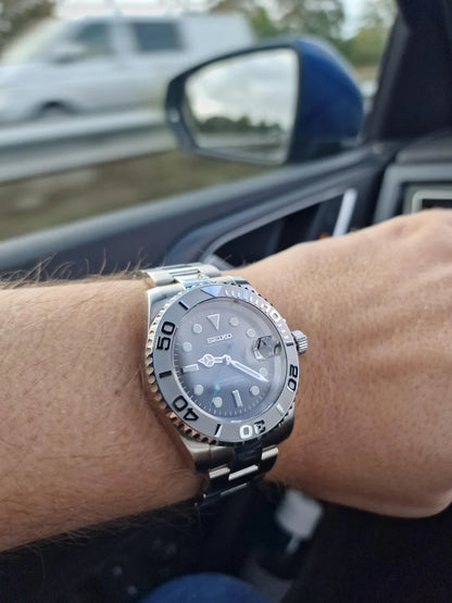 Seiko Yacht Master Rhodium - Noirval